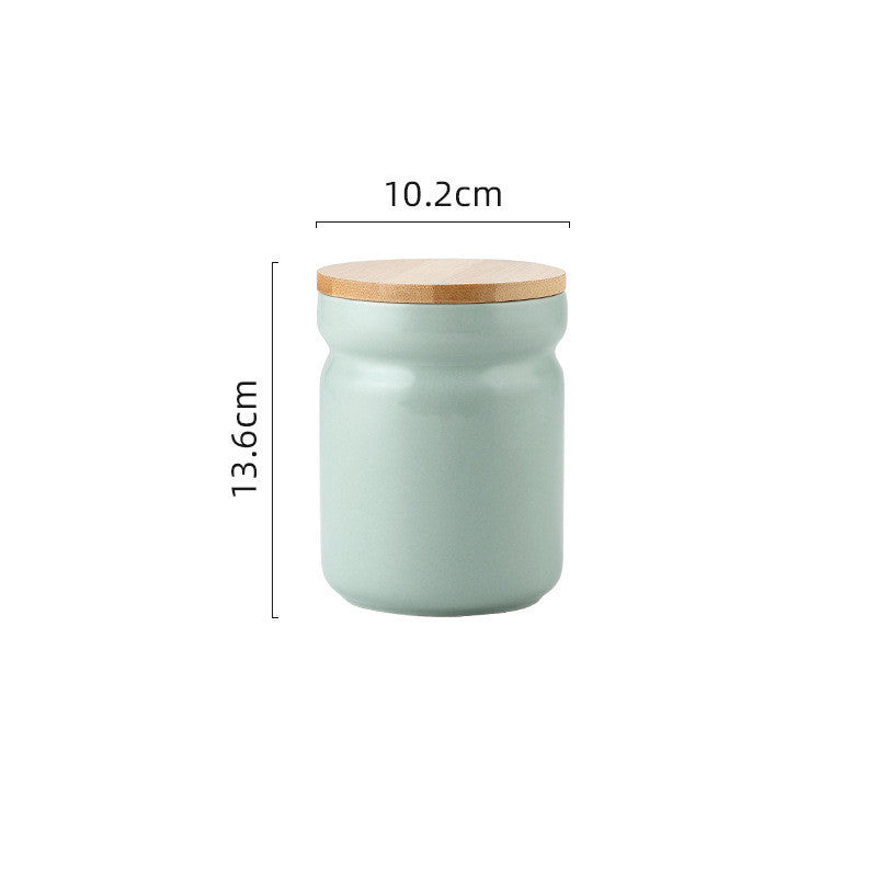 Nordic Ceramic Sealed Can Food Storage Box
