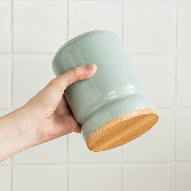 Nordic Ceramic Sealed Can Food Storage Box