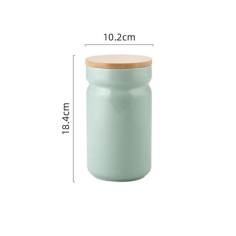 Nordic Ceramic Sealed Can Food Storage Box